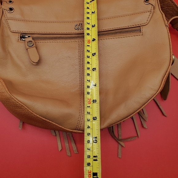 💥Chi by Carlos Falchi Leather Crossbody Bag